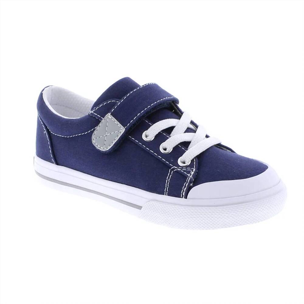NEW FOOTMATES kids' jordan sneaker in navy